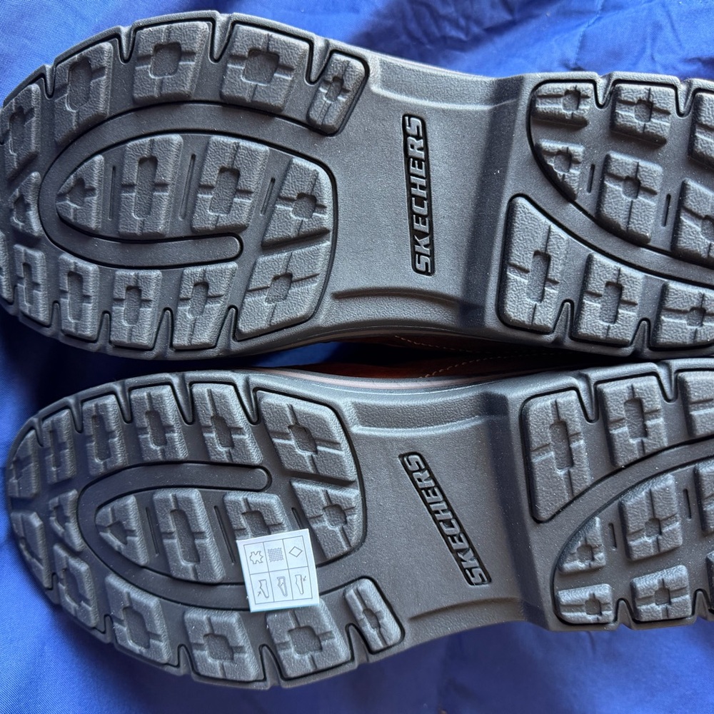 Skechers Brown Waterproof Ankle Boots - Picture 6 of 8